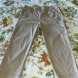 5 items for $25 on select items  Relaxed Fit Capris EUC